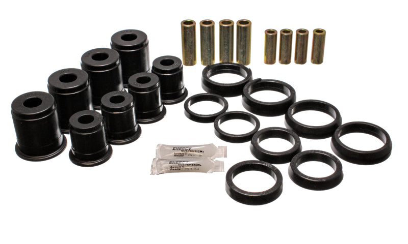 Energy Suspension 84-01 Jeep Cherokee/Wagoneer/Comanche 4WD Black Front Control Arm Bushings Bushing Kits Energy Suspension