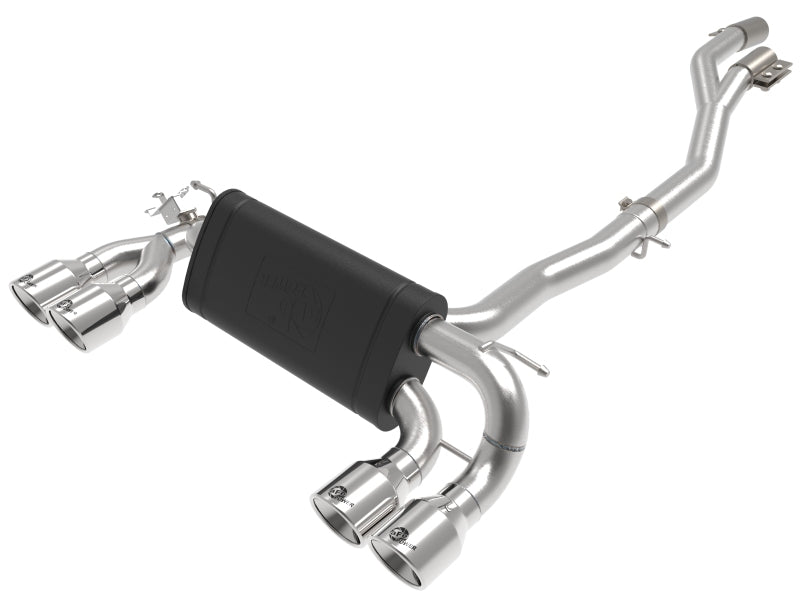 aFe MACHForce XP Exhausts Cat-Back SS 19-21 BMW M2 Competition L6-3.0L w/Polished Tips Catback aFe