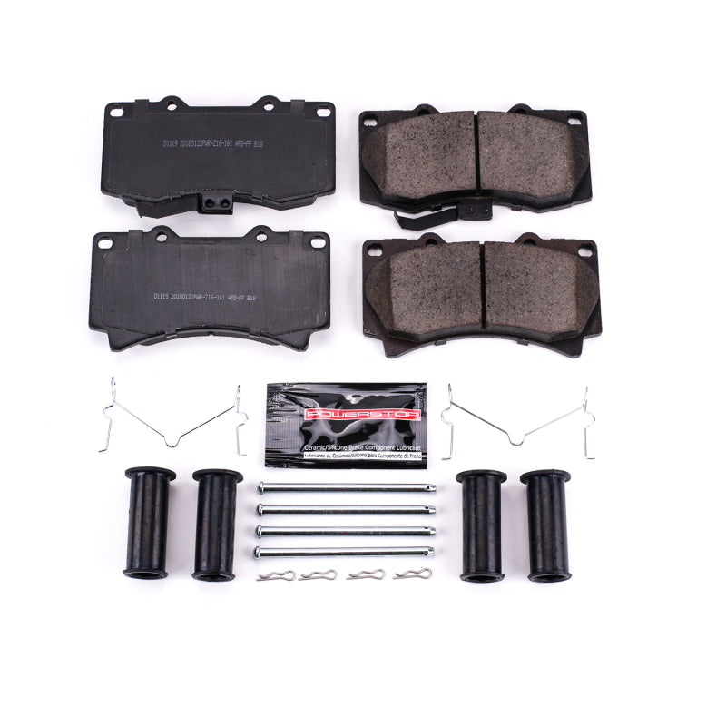 Power Stop 06-10 Hummer H3 Front Z23 Evolution Sport Brake Pads w/Hardware Brake Pads - Performance PowerStop