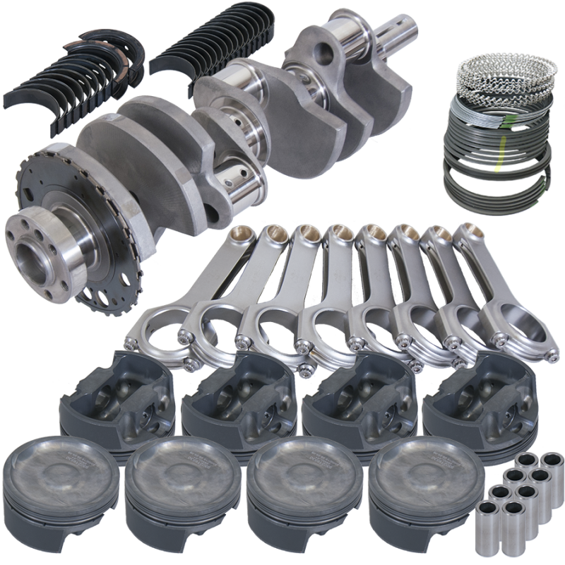 Eagle Chevy LS3 4.000in Crank 24 Tth Reluctor 6.125in H-Beam -25cc 4.065in Pistons Rotating Assembly Rotating Assemblies Eagle