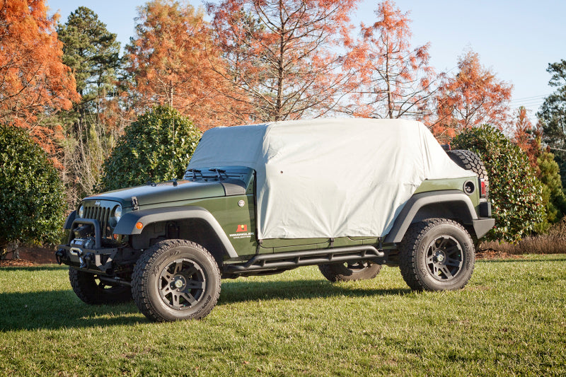 Rugged Ridge Weather Lite Cab Cover 07-20 Jeep Wrangler JKU/JL Car Covers Rugged Ridge