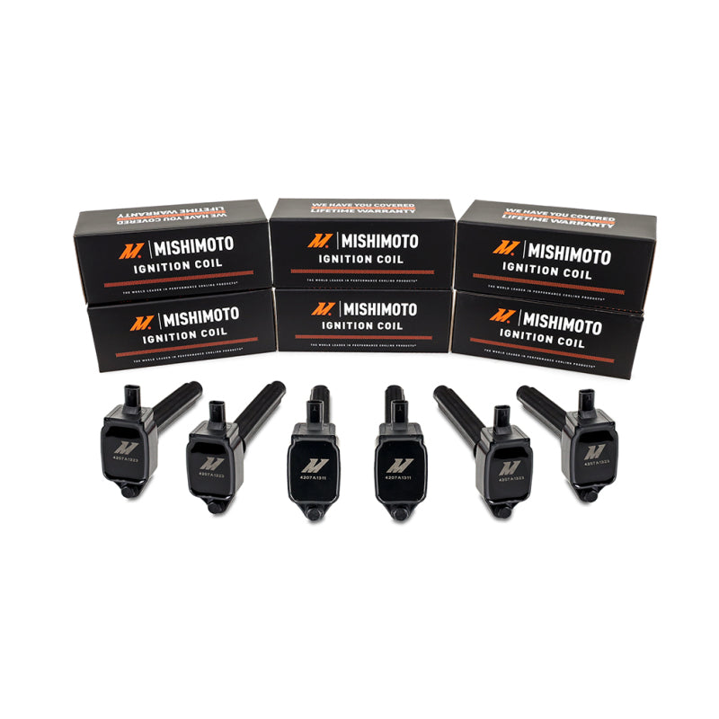 Mishimoto 12-18 Jeep Wrangler 3.6L Six Cylinder Ignition Coil Set Stock Replacement Ignition Mishimoto