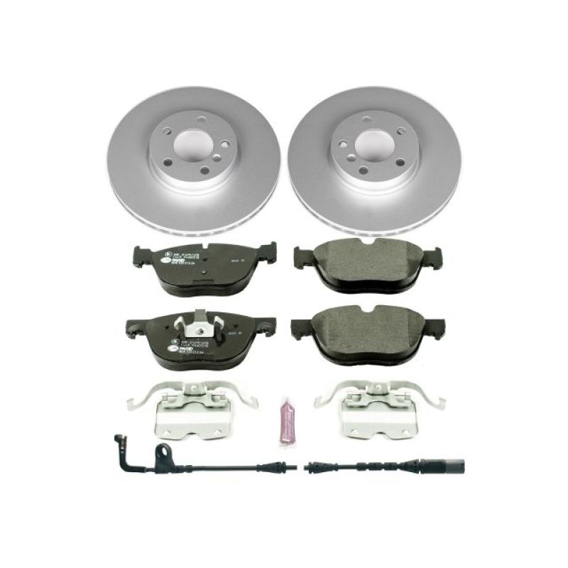 Power Stop 07-10 BMW X5 Front Euro-Stop Brake Kit Brake Kits - OE PowerStop