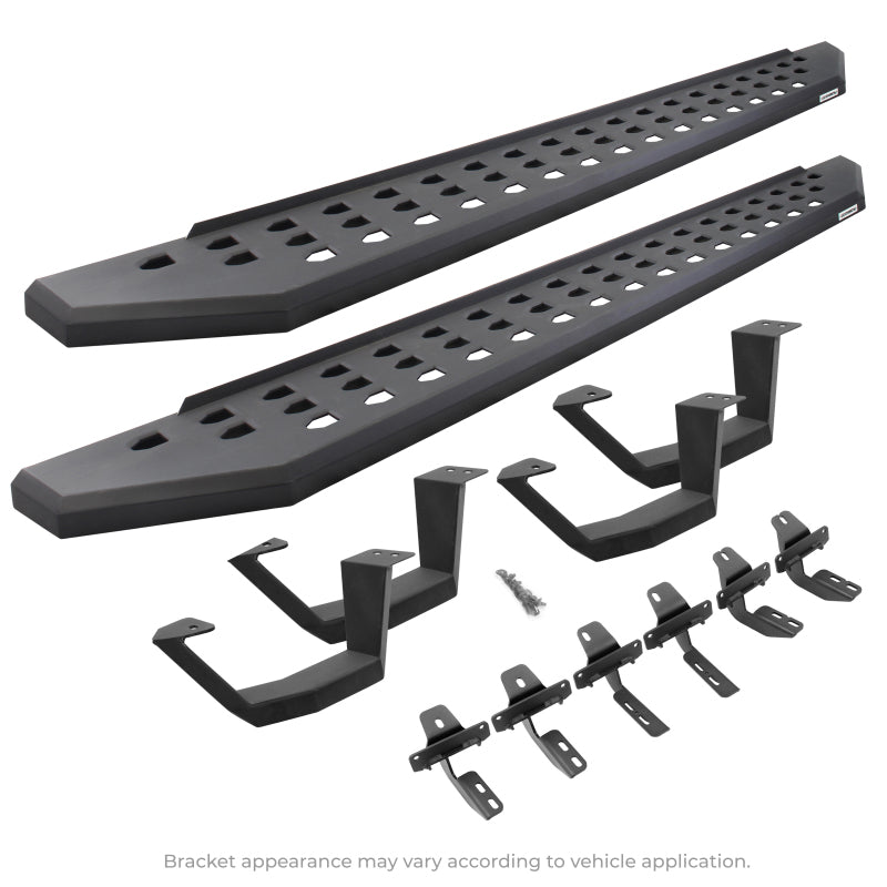 GOR RB20 Boards - Tex Black Running Boards Go Rhino