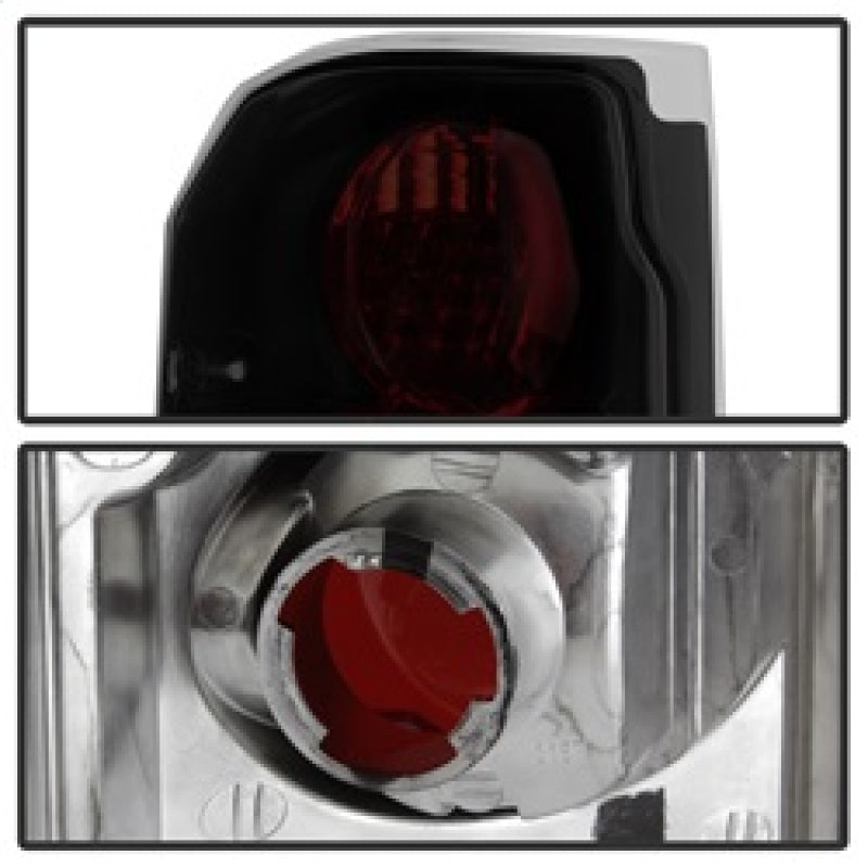 Spyder Ford F150 87-96/Ford Bronco 88-96 Euro Style Tail Lights Black Smoke ALT-YD-FF15089-BSM Tail Lights SPYDER