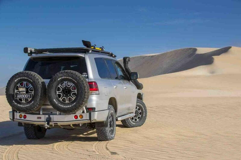 ARB W/Carrier ARB Rstb Lhs Blk Spare Tire Carriers ARB