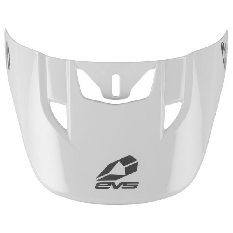 EVS T3 Solid Helmet Visor - White Helmets and Accessories EVS