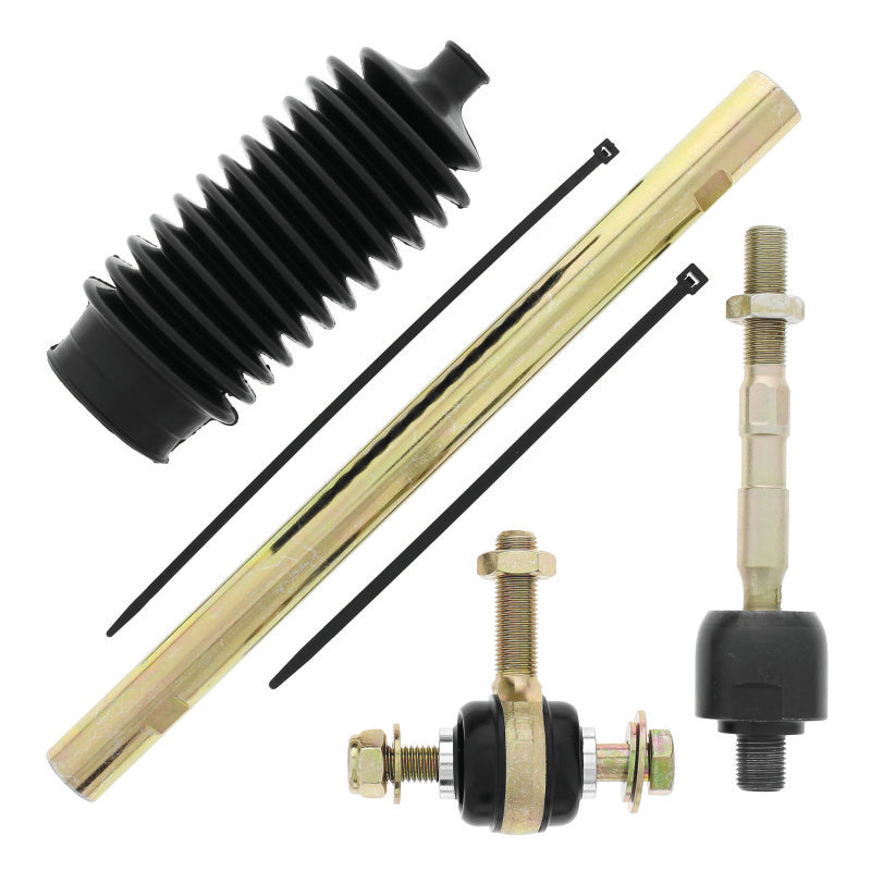 QuadBoss 13-18 Can-Am Maverick 1000R Steering Rack Tie Rod Assembly Kit - Left Inner and Outer Tie Rods QuadBoss