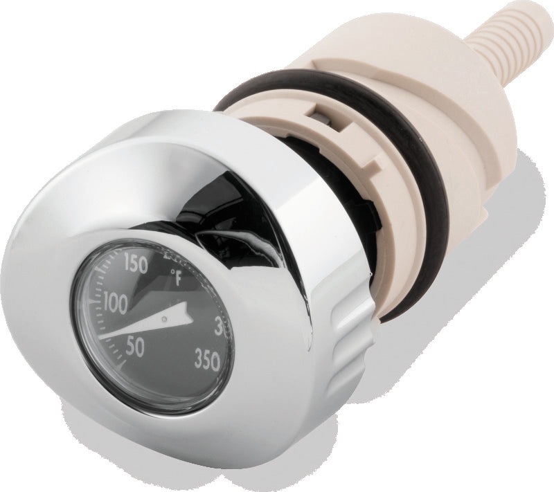 Bikers Choice 04-Up Sportster Black Face Oil Temperature Gauge Dipstick Dipsticks Bikers Choice