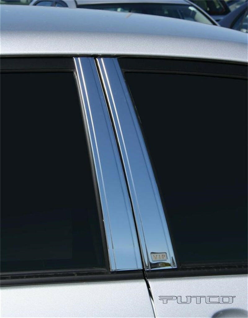 Putco 05-08 Toyota Corolla - 4pcs Stainless Steel Pillar Posts Classic Exterior Trim Putco