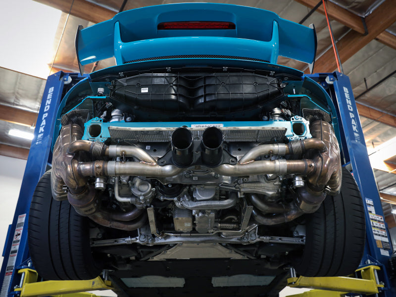aFe Power MACHForce XP 304 Stainless Secondary Muffler Delete Pipe 14-19 Porsche 911 GT3 3.8L/4.0L Catback aFe