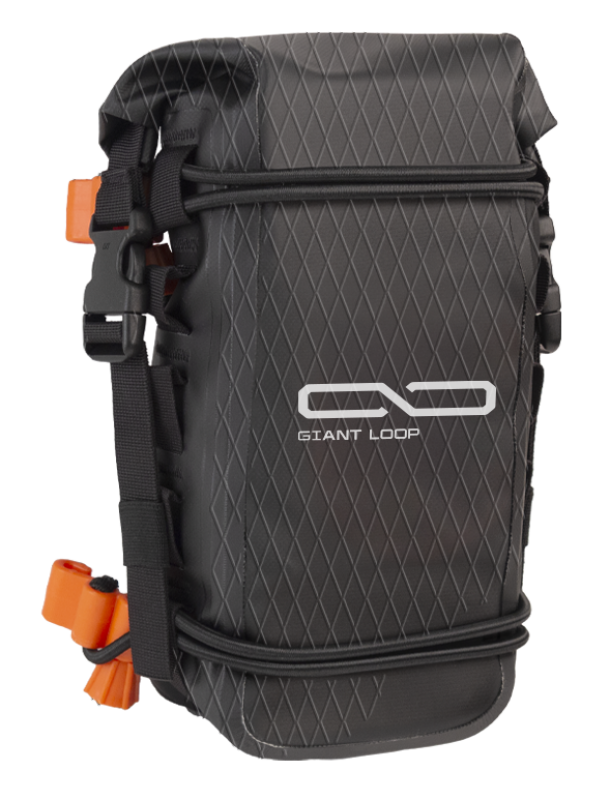 Giant Loop Fender Bag/Number Plate Bag 3.5L - Black Bags - Bike Bags Giant Loop