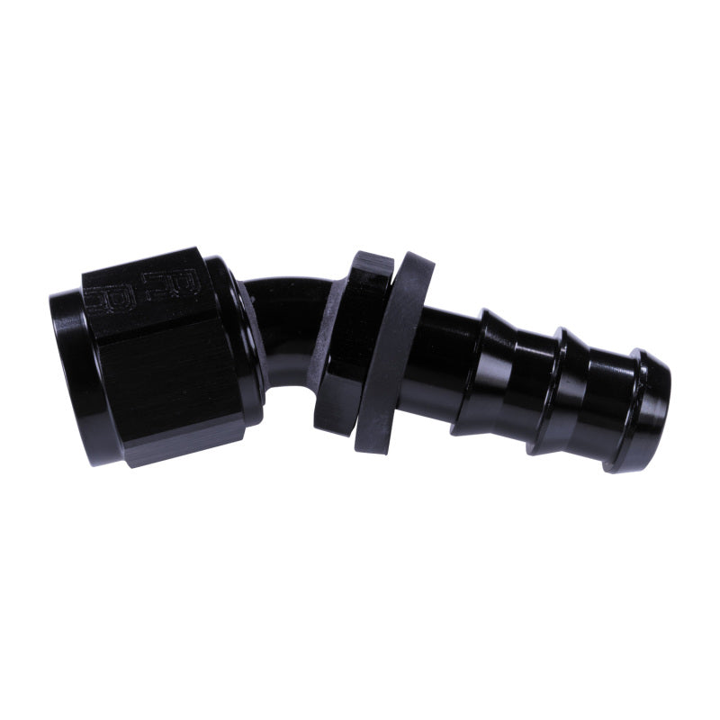 Russell 10AN Twist-Lok 30 Degree Hose End - Black Hoses Russell