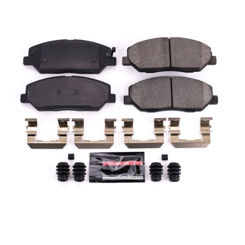 Power Stop 09-11 Hyundai Genesis Front Z23 Evolution Sport Brake Pads w/Hardware Brake Pads - Performance PowerStop