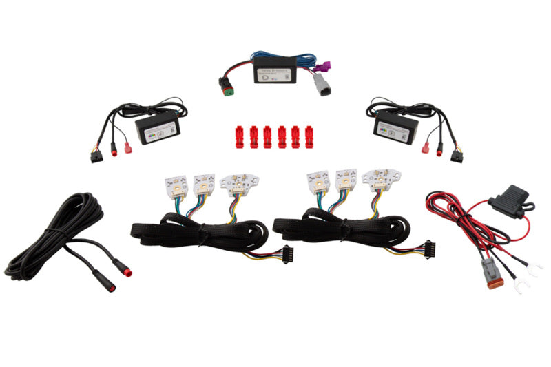 Diode Dynamics 2015-2018 Dodge Charger RGBW DRL LED Boards Light Accessories and Wiring Diode Dynamics