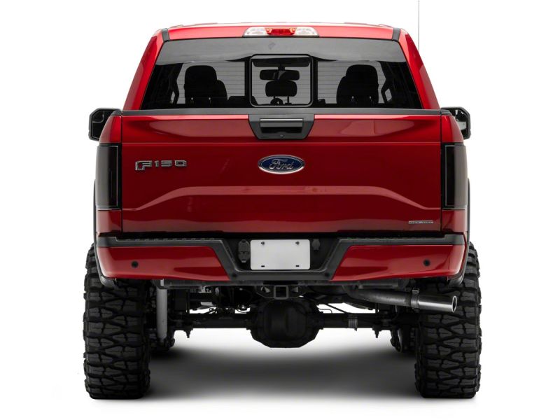 Raxiom 15-17 Ford F-150 Axial Series LED Tail Lights- Blk Housing (Smoked Lens) Tail Lights Raxiom
