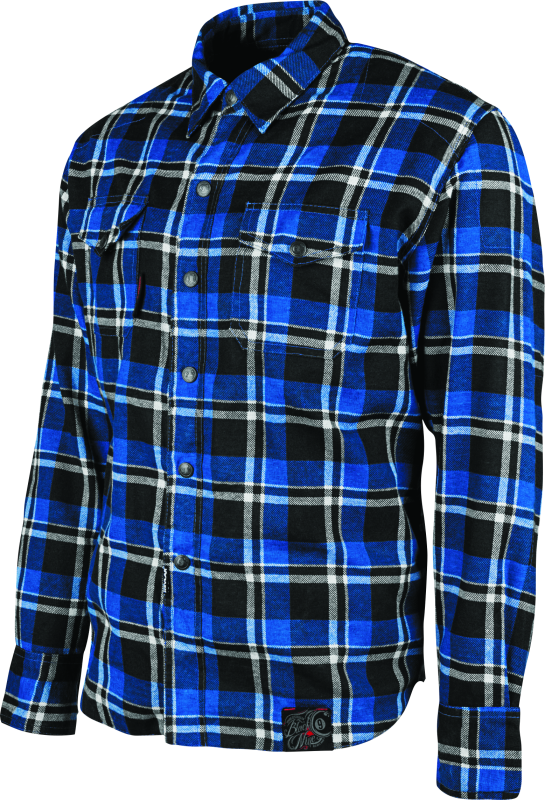 Speed and Strength Black 9 2.0 Moto Shirt Blue/Black - Small Shirts Speed and Strength