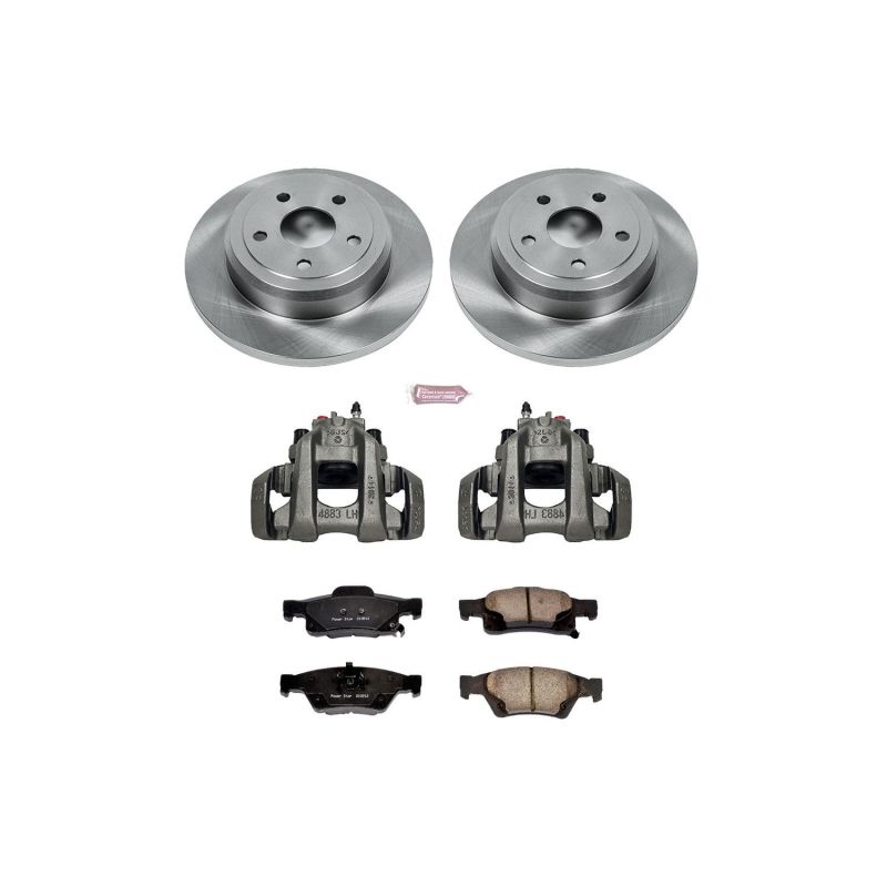 Power Stop 11-19 Dodge Durango Rear Autospecialty Brake Kit w/Calipers Brake Kits - OE PowerStop