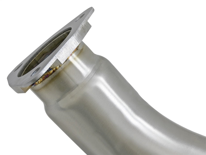 aFe POWER Takeda 2-1/2in to 2-1/4in 304SS Catback Dual-Exit Exhaust 17+ Honda Civic Type R w/CF Tips Catback aFe