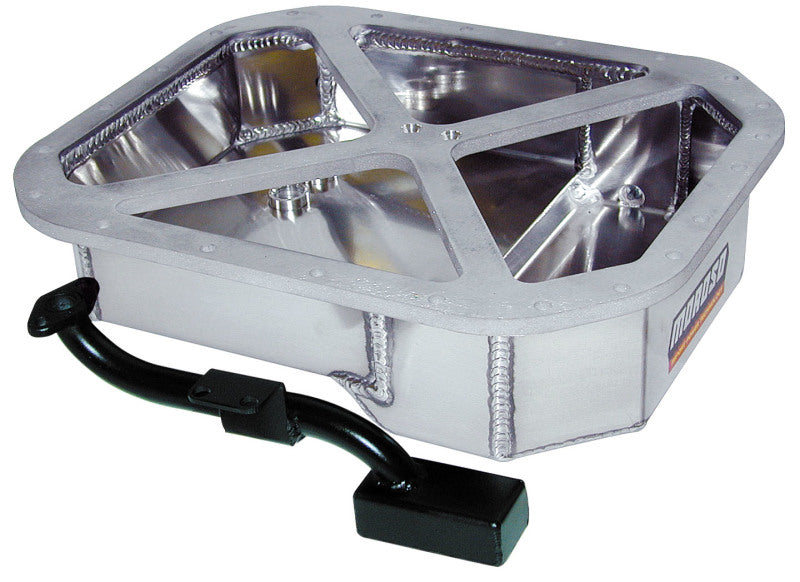 Moroso Mazda 13B Rotary (w/Rear Sump) Drag Race Baffled Wet Sump 6.25qt 4in Aluminum Oil Pan Oil Pans Moroso
