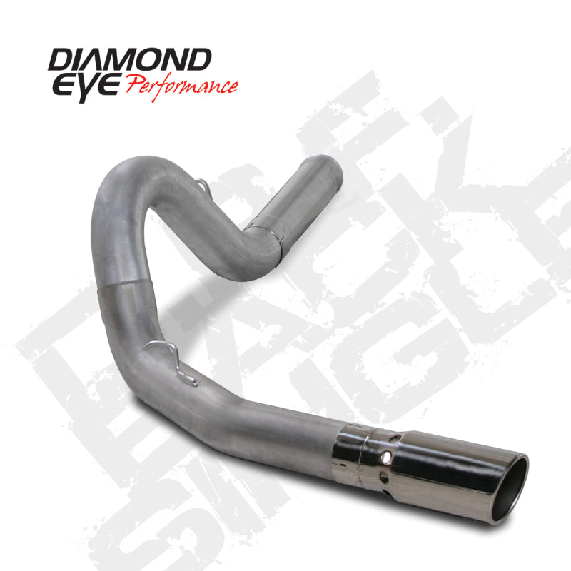 Diamond Eye KIT 5in DPF-BACK Single AL: 2011-2015 CHEVY 6.6L 2500/3500 DPF Back Diamond Eye Performance