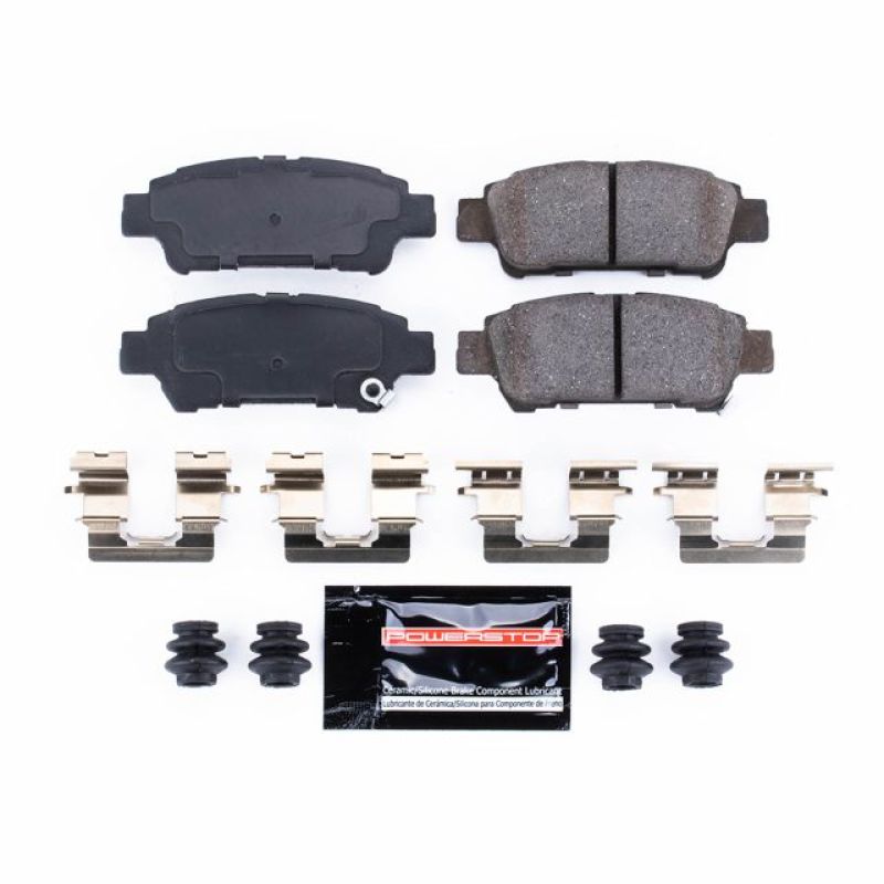 Power Stop 04-10 Toyota Sienna Rear Z23 Evolution Sport Brake Pads w/Hardware Brake Pads - Performance PowerStop