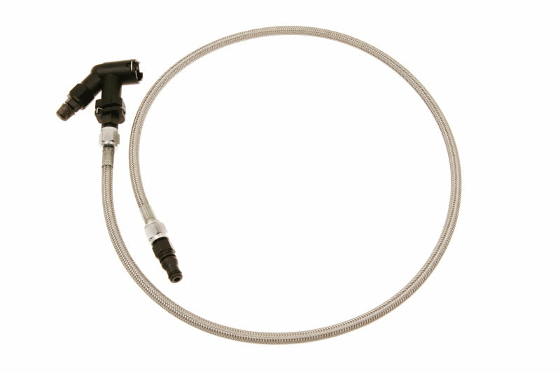 McLeod Line Assy Mustang 2005-Up 36in W/Male Wire Clip Fittings & Elbow Bleeder Clutch Lines McLeod Racing