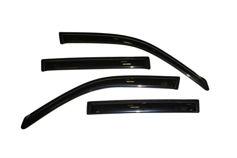 AVS 01-07 Toyota Highlander Ventvisor Outside Mount Window Deflectors 4pc - Smoke Wind Deflectors AVS