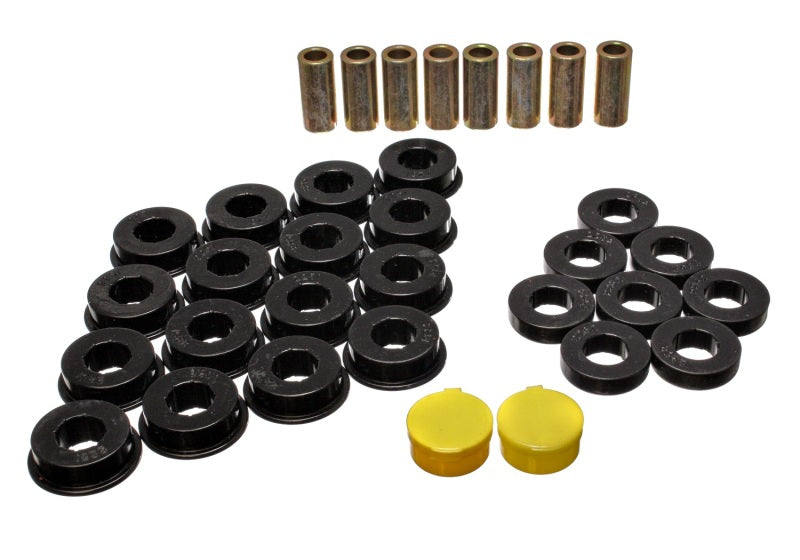 Energy Suspension 79-85 Mazda RX7 Black Rear Control Arm Bushing Set Bushing Kits Energy Suspension