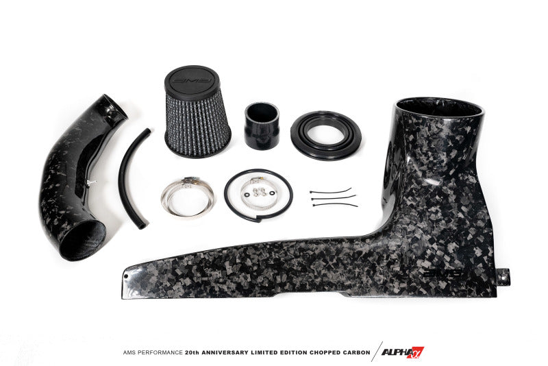AMS Performance 2015+ VW Golf R MK7 Chopped Carbon Fiber Intake Short Ram Air Intakes AMS