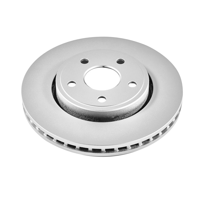 Power Stop 11-19 Dodge Durango Front Evolution Geomet Coated Rotor Brake Rotors - OE - Cryo PowerStop