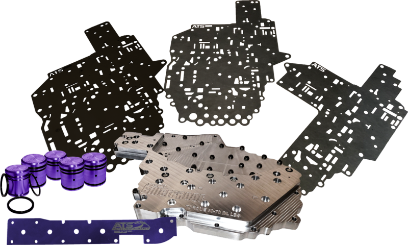 ATS Diesel 07.5-11 Dodge RAM 6.7L Cummins 68RFE Billet Valve Body Channel Plate Kit Valve Bodies ATS Diesel
