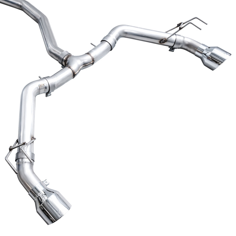 AWE Tuning 22+ Honda Civic Si/Acura Integra Track Edition Catback Exhaust - Dual Chrome Silver Tips Catback AWE Tuning