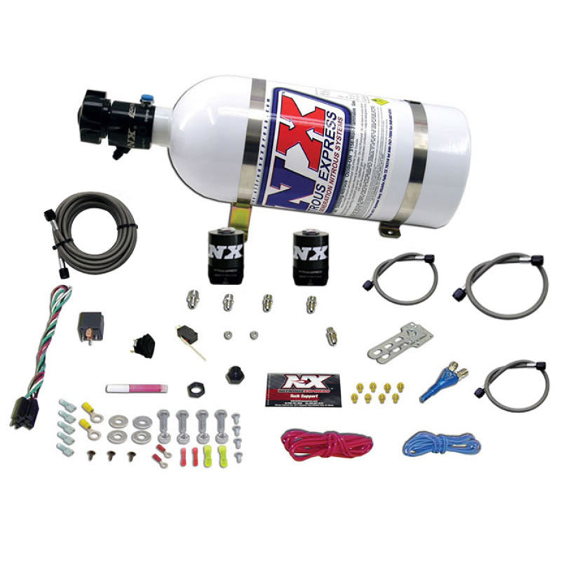 Nitrous Express Ford EFI Race Single Nozzle Nitrous Kit (100-250HP) w/10lb Bottle Nitrous Systems Nitrous Express