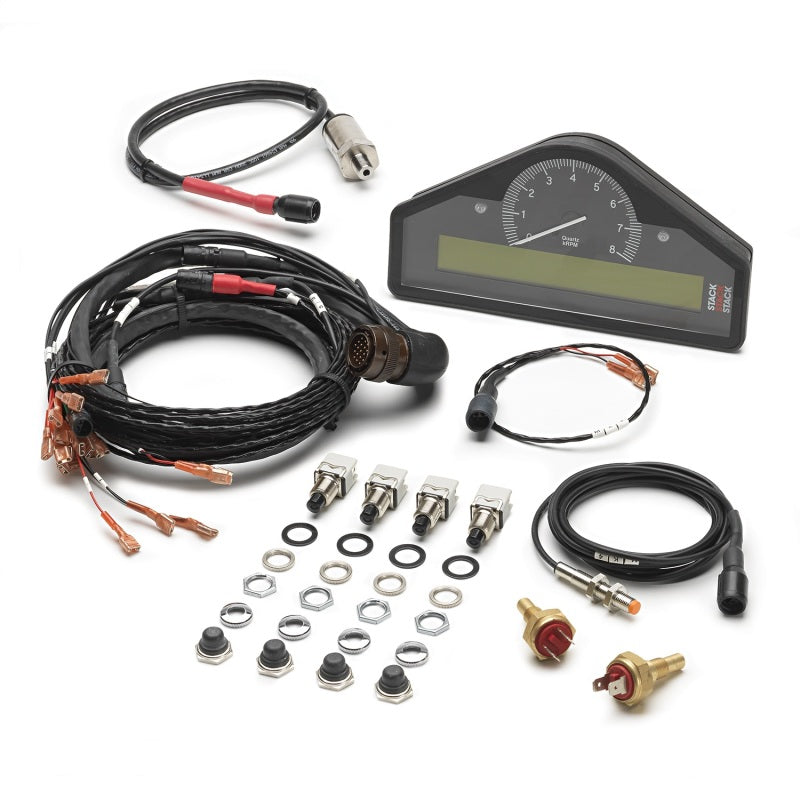 Autometer Street Dash 0-8K RPM/Speed/PSI/Water Temp Gauges AutoMeter