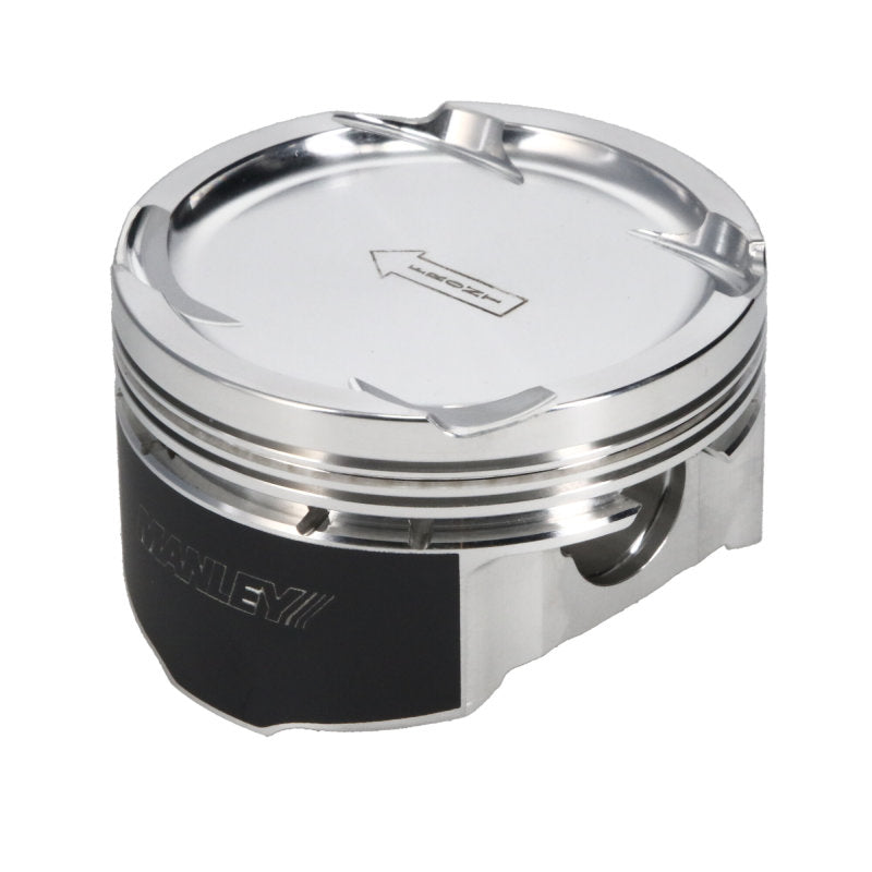 Manley 03-06 EVO VIII/IX 86.5mm Bore +1.5mm OS 8.5/9.0 CR Dish (Extreme Duty) Pistons W/Rings - 4 Piston Sets - Forged - 4cyl Manley Performance