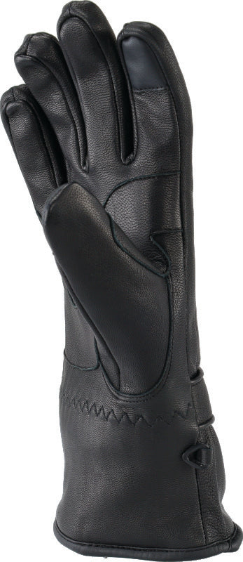 Kuryakyn Leather By River Road Taos Cold Weather Gloves Black Womens - Small Gloves Kuryakyn