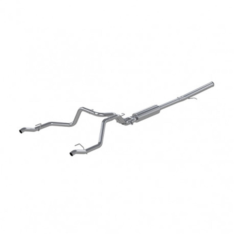 MBRP 19-Up Chevy Silverado 1500 6.2L 2.5in Catback Dual Rear Exit Aluminized Catback MBRP