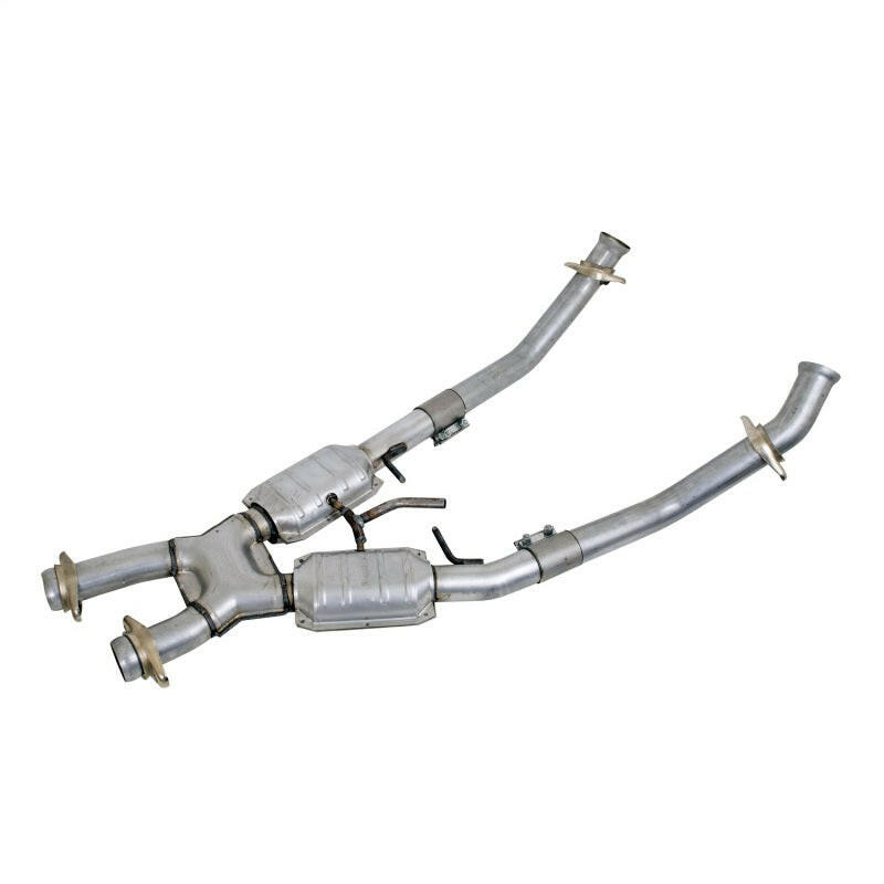 BBK 86-93 Mustang 5.0 High Flow X Pipe With Catalytic Converters - 2-1/2 Catback BBK