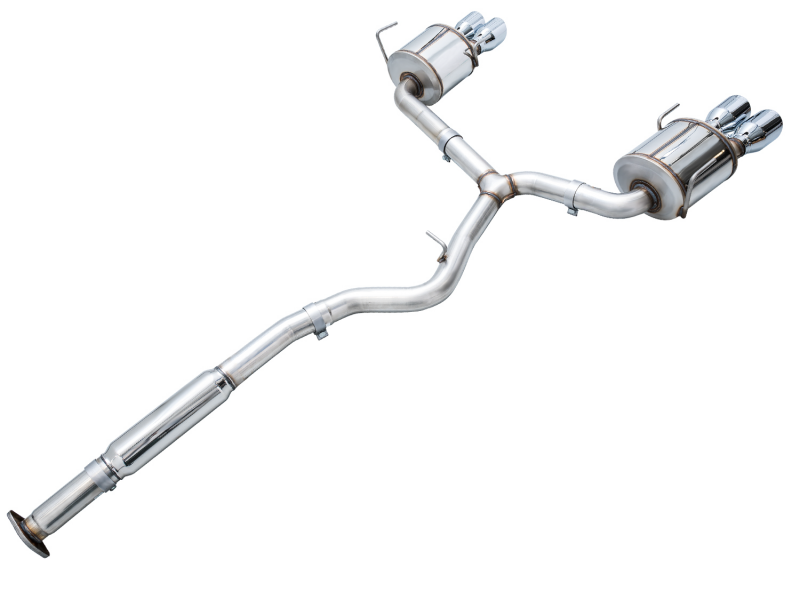 AWE Tuning 2022+ VB Subaru WRX Touring Edition Exhaust - Chrome Silver Tips Catback AWE Tuning