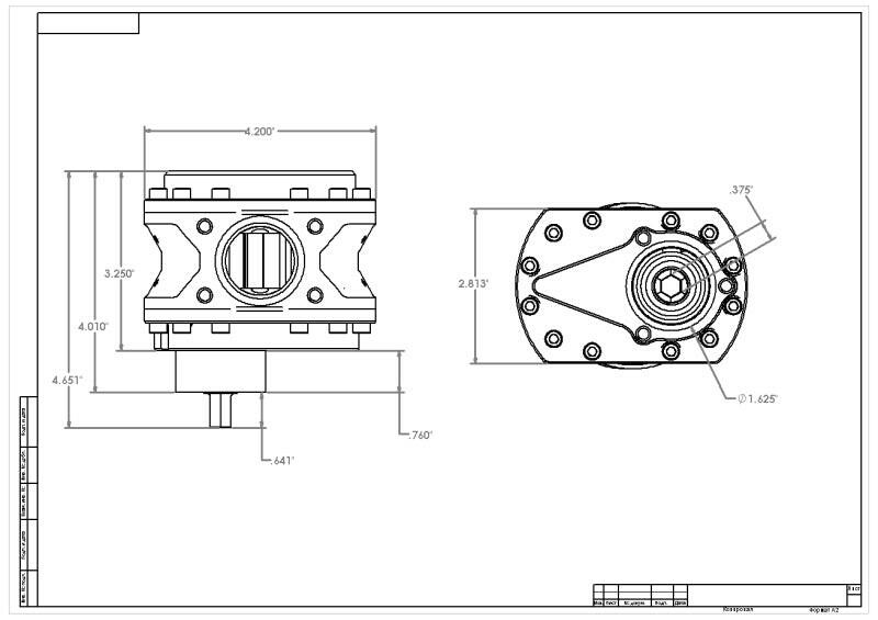 Aeromotive Spur Gear Fuel Pump - 3/8in Hex - .900 Gear - 19.5gpm Fuel Systems Aeromotive