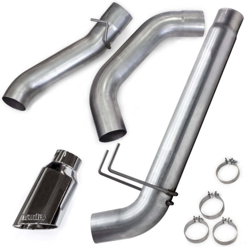 Banks Power 19-23 Ram 6.7L CCLB MSAL Monster Exhaust System - SS Single Exhaust w/ Chrome Tip Catback Banks Power
