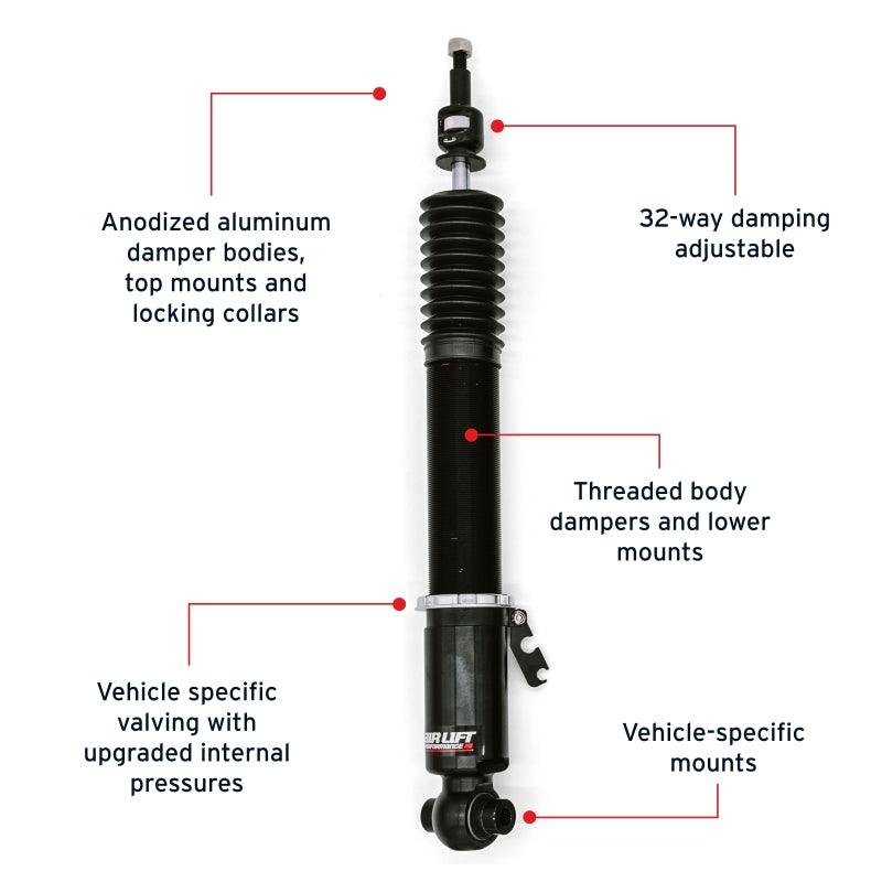 Air Lift Performance 20-24 Toyota GR Supra / 19-24 BMW Z4 (G29) Air Suspension Rear Kit Air Suspension Kits Air Lift