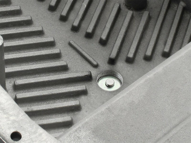 aFe Power Transmission Pan Black Machined 09-14 Ford 6R80 F-150 Trucks Diff Covers aFe