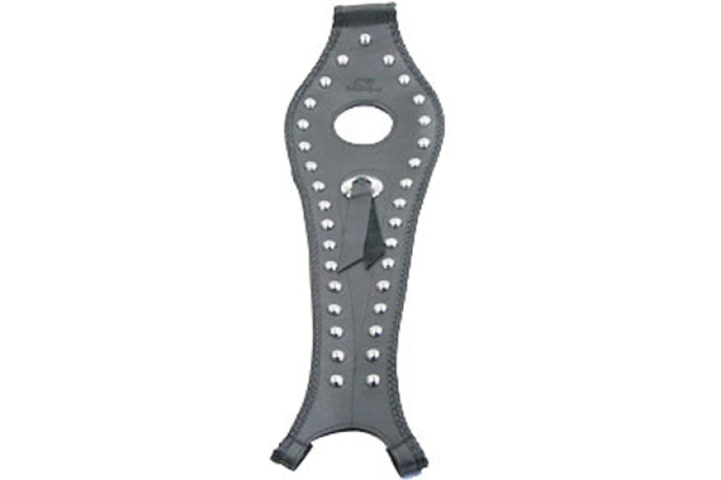 Mustang 04-21 Harley Sportster Tank Bib w/Studs - Black Tank Bibs Mustang Motorcycle