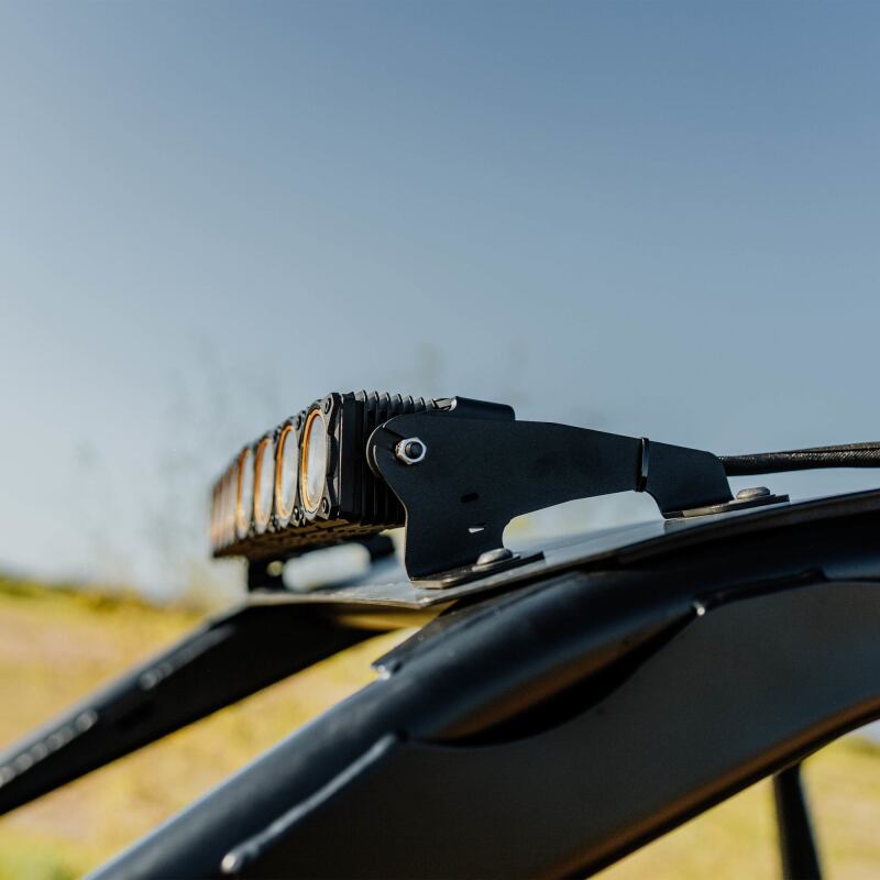 KC HiLiTES 22-24 Polaris RZR Pro R Light Bar Mount for 30in FLEX ERA LED Light Bar - Overhead Light Mounts KC HiLiTES