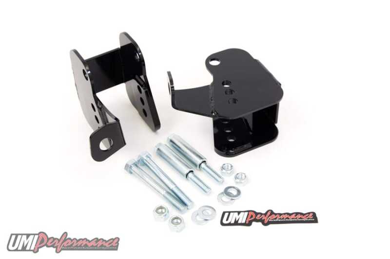 UMI Performance 82-02 GM F-Body Lower Control Arm Relocation Brackets - Bolt-In Suspension Arms & Components UMI Performance