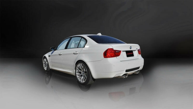 Corsa 2008-2012 BMW M3 E90 Polished Sport Cat-Back Exhaust Catback CORSA Performance