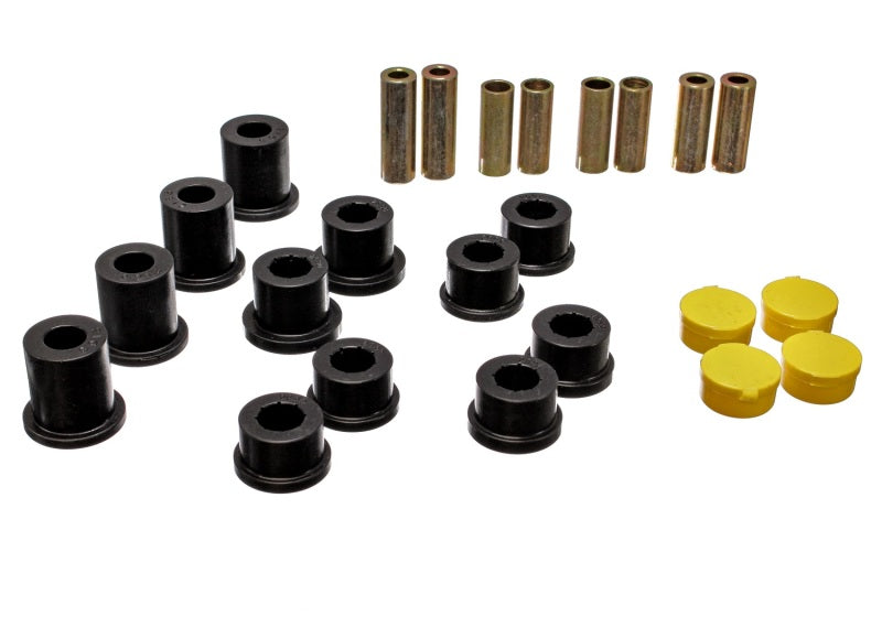 Energy Suspension 90-97 Mazda Miata Black Front Control Arm Bushing Set Bushing Kits Energy Suspension