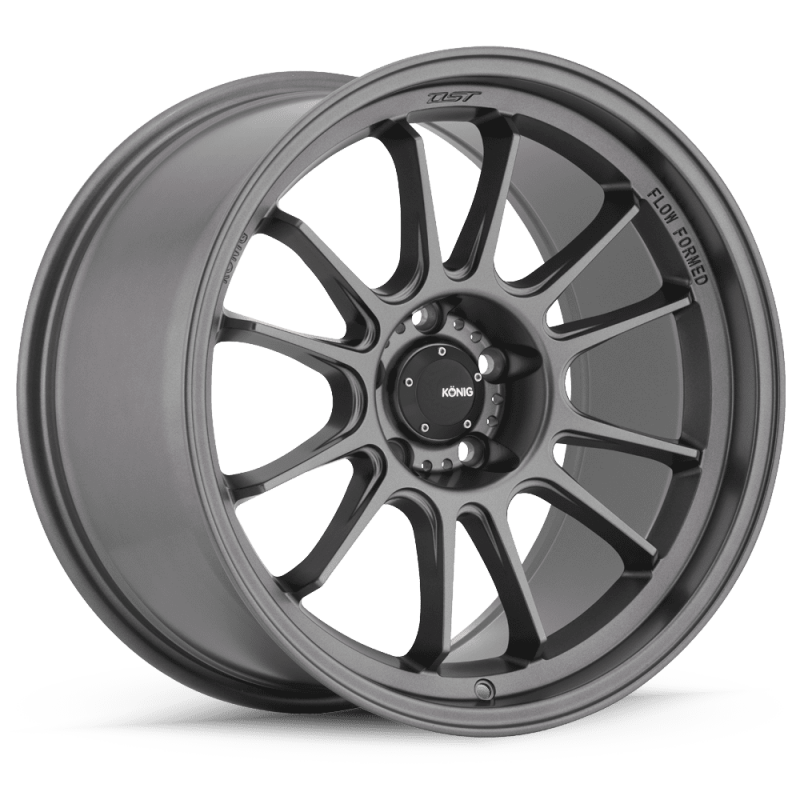 Konig Hypergram 19X9.5A 5X114.3 ET35 Matte Grey Flow Formed Wheels - Cast Konig